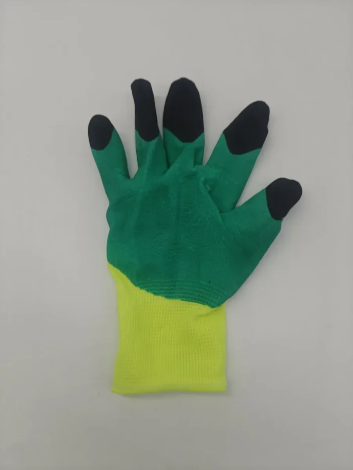 Работни ръкавици жълто-зелени - Image 2