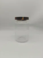 Буркан с дървен капак 700мл