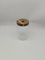 Буркан с дървен капак 700мл - Image 2