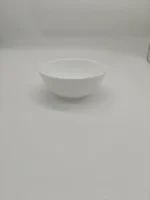 Стъклена опална купа с ромб