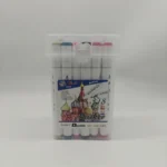 МАРКЕР Т8304 х40 18цв.ДВУСТРАН