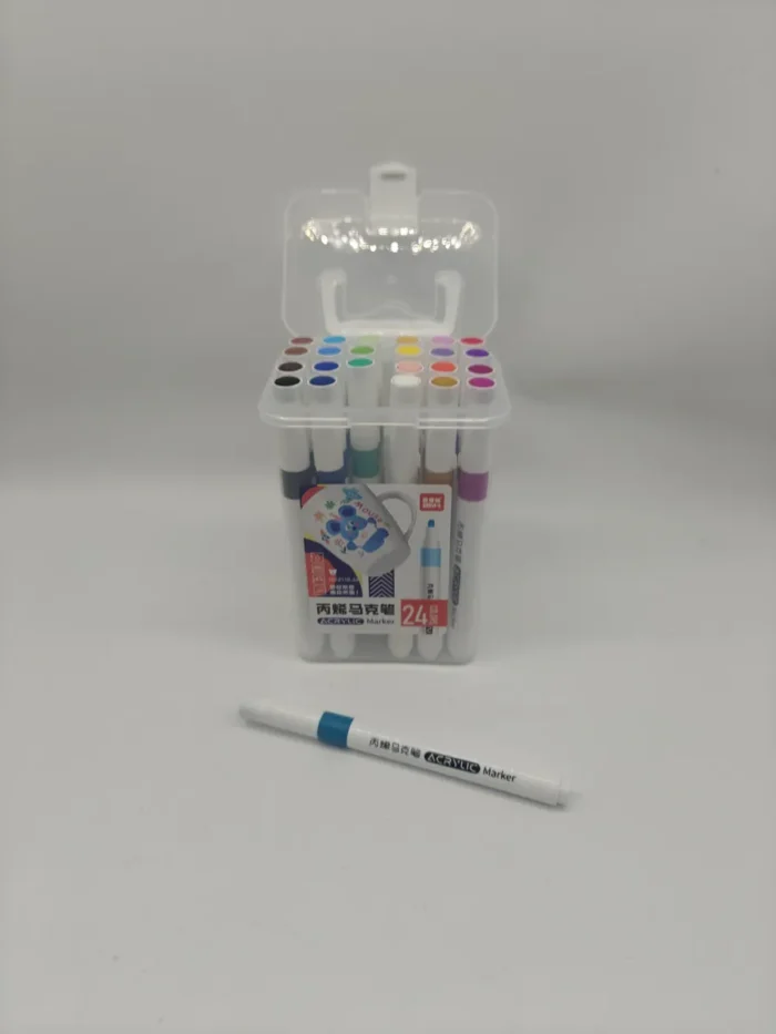 Акрилни маркери 24 цвята - Image 2