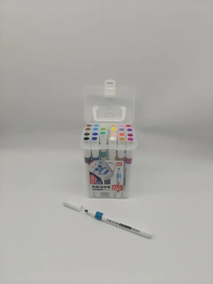 Акрилни маркери 24 цвята - Image 3
